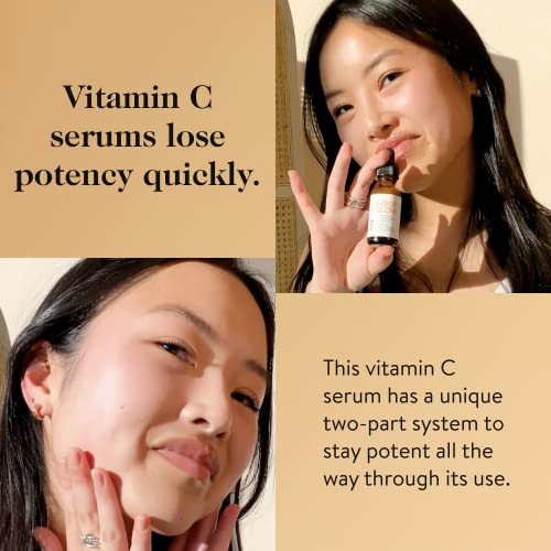 Goop Beauty 20% Vitamin C + Hyaluronic Acid Serum | Hydrating Serum To Improve Tone & Texture | L-Ascorbic Acid & Hyaluronic Acid | 1 Fl Oz | Firming & Brightening Serum | Paraben And Silicone Free #TOP5