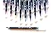Watercolor Real Brush Pens, 24 Paint Markers + 1 Water Brush Pen, Professional Watercolor Pens Set for Painting, Coloring, Calligraphy & More, Acid Free, Asserted Colors