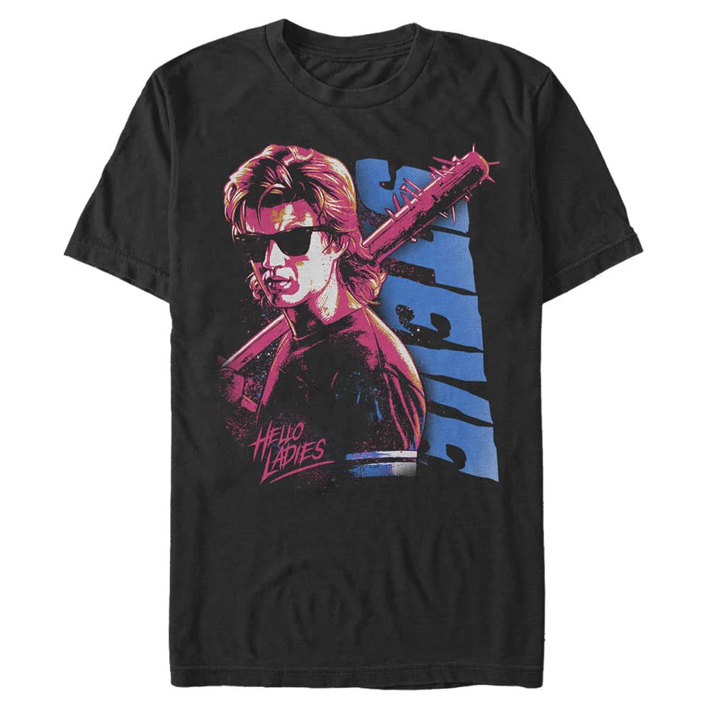 Netflix mens Splatterpunk Steve T-Shirt