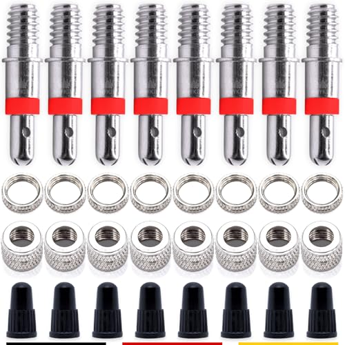 Valvola Tubo Bici Resistente Alla Corrosione 4 Pz Valvola Dunlop - Foto 2