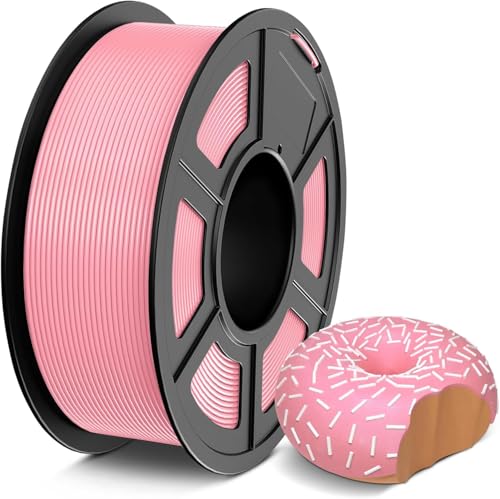 Image of TECBEARS PETG Filament 1.75mm 1KG, 3D Printer Filament PETG, Strong Toughness, 1KG(330M) Filament High Precision, Dimensional Accuracy ±0.02mm,Sakura Pink
