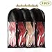 3 PCS Wig Bag, Storage Bag for Extension with Wooden Hanger, Hair Extensions Bag, Wig Storage, Hair Extension Holder and Hanger Storage Bag, Gift for Women,Daugther,Wife