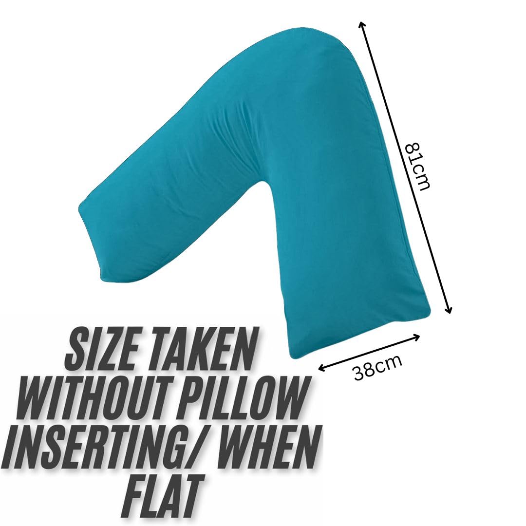 NURBAY V Shaped Pillowcase cover 100% Polycotton V pillowcase cover - Image 2
