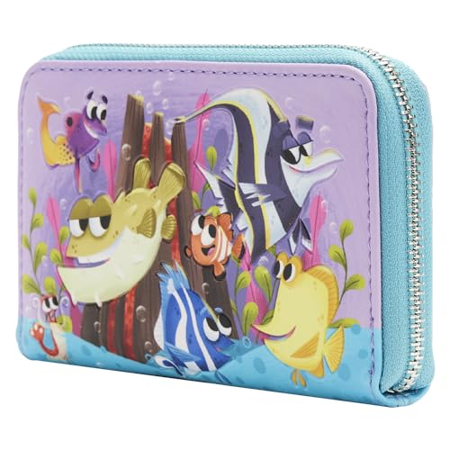 Loungefly Pixar Moments Finding NEMO Tank Zip Around Wallet2
