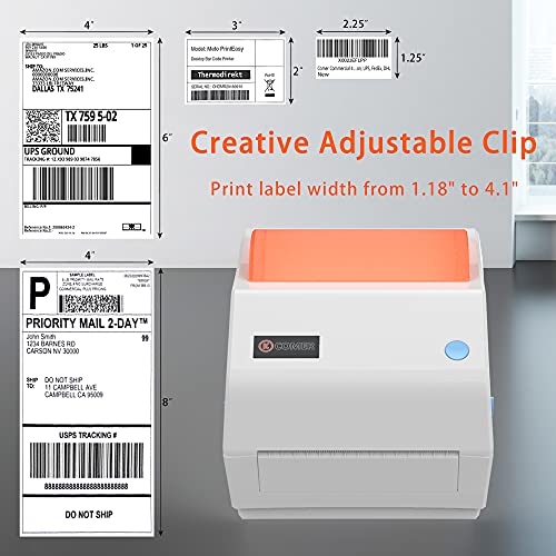 Comer Shipping Label Printer 4×6 -Commercial Direct Thermal Printer High Speed Barcode Label Maker Machine Compatible With Windows Mac Linux For Warehouse Ebay Amazon Usps Fedex Dhl #TOP2