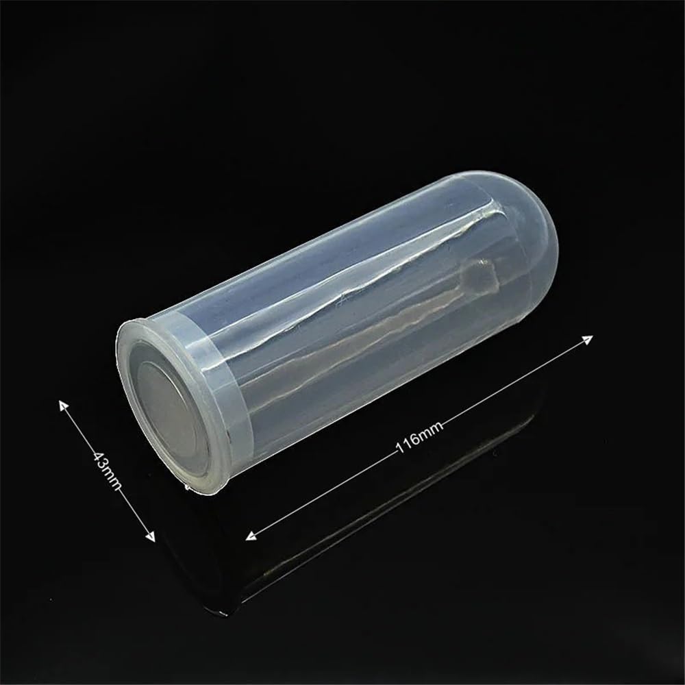 Equipos y suministros de laboratorio Tubo de centrífuga plástico 120 ml, redondo, con tapa presión, 43 mm diámetro y 116 altura, 30 unidades