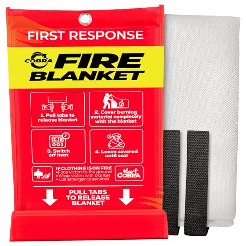 Mart-Cobra-Emergency-Fire-Blanket-for-Home-and-Kitchen-1-Pack-Fire-Blankets-Emergency-for-Home-40-x-40-Fire-Suppression-Blanket-Fiberglass-Fire-Blankets-Home-Emergency-Supplies-Home-Safety