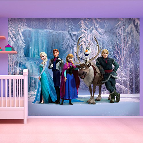 AG fTDxxl2231 Photo intissé Motif Palmiers photomurals Mural-Motif Disney Reine des neiges