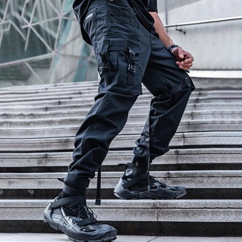 Tech Pants Men Tactical Pants Men Black Cargo Pants for Men Baggy Men'S Pants Mens Elastic Waist Pants Mens Pants3