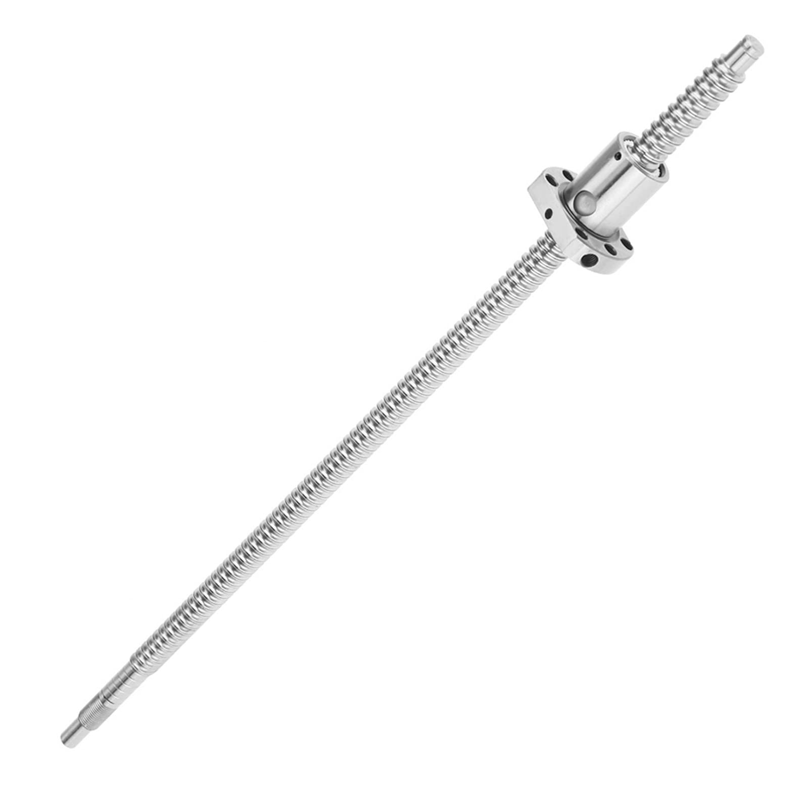 SFU1204 400 Mm Gerollt, Stromübertragungsprodukte Ballskrew Ballnut Niedrige Reibungs Anti -Rückschläge Hohe Effizienz ohne Seitenende