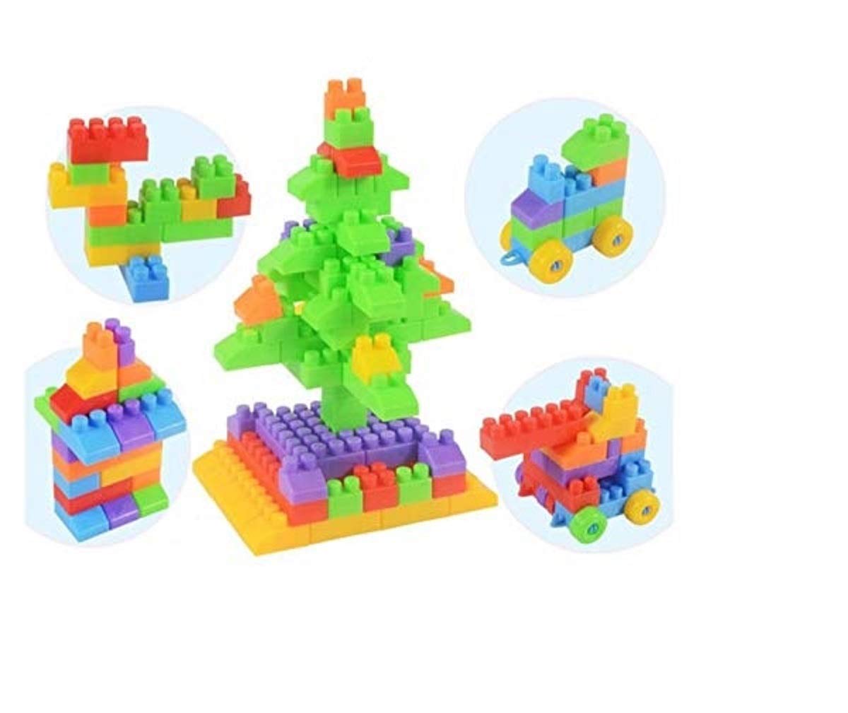 BHOOLU&GOOLU 100 Pieces Model Building Bricks for Kids (B07VVLJJPT) Amazon Price History, Amazon Price Tracker