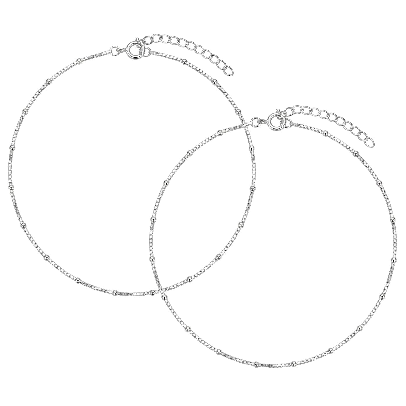 (Formerly MJ Trendy Flexible Silver Payal (Anklets) in Pure 92.5 Sterling Silver for Girls/Women | Gift for Women and Girls | With Certificate of Authenticity |-image-6
