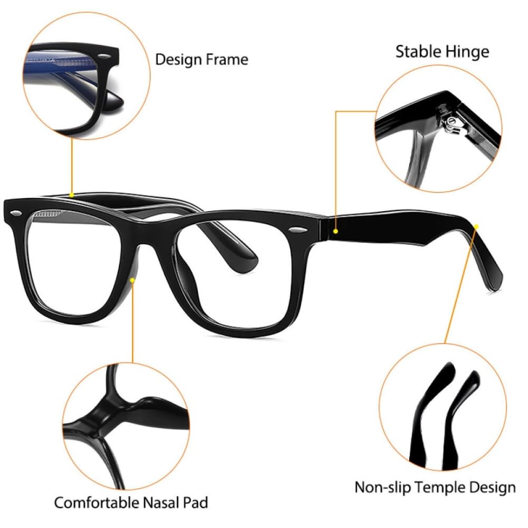 Retro-Herrenbrillengestell TR-90, Damen-Computerbrille im Vintage-Stil