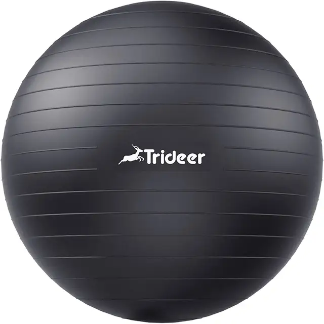 Trideer Gymnastikball – Anti-Burst Yoga Ball für Büro, Rückentraining & Schwangerschaft