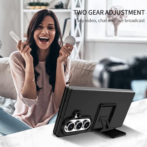 Coque Samsung Galaxy Z Fold 7 robuste avec béquille et arrière hybride résistant - 7