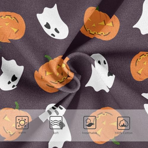 Cotton Little Boys Briefs Soft Halloween Ghost Toddler Underwear3