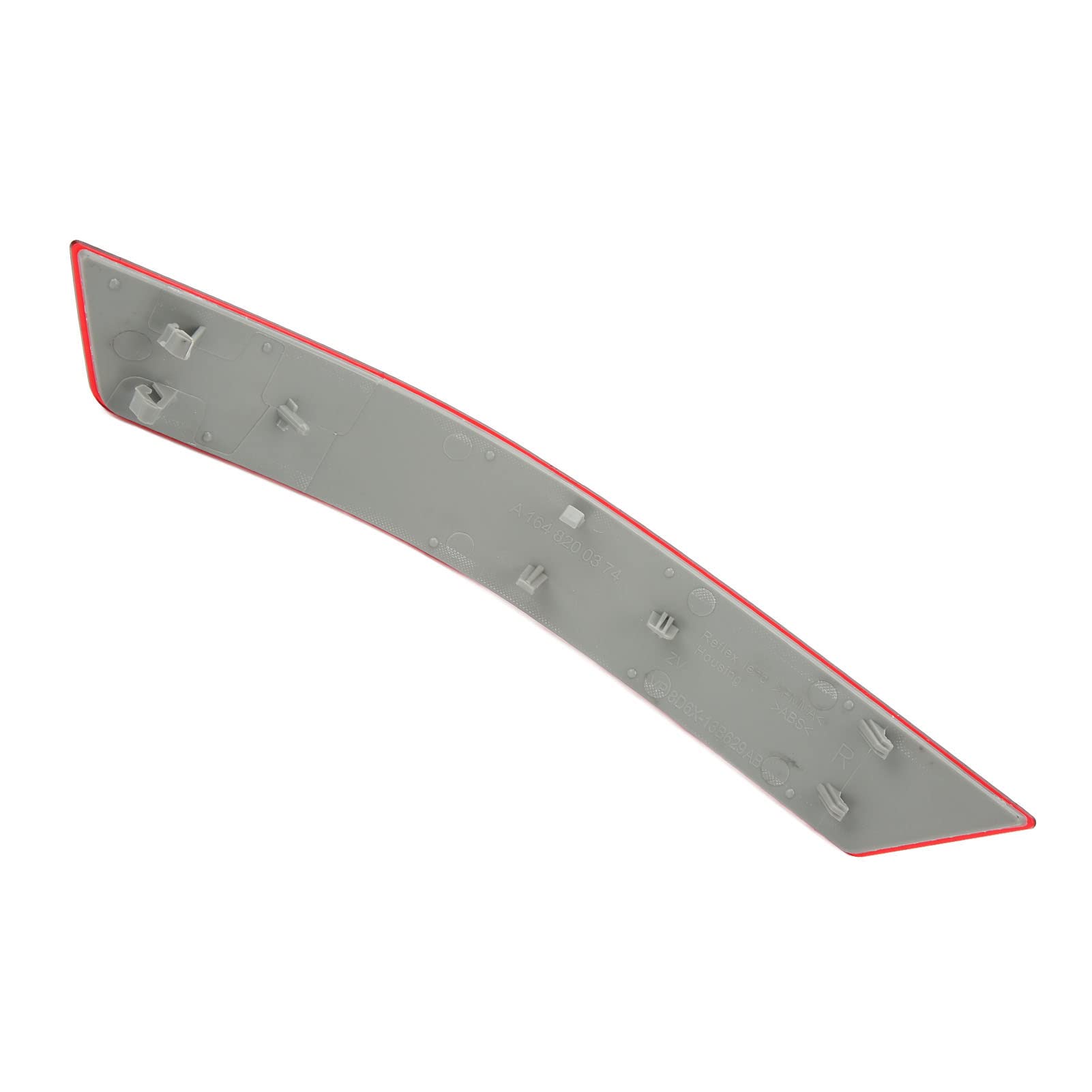 Paraurti Posteriore Riflettore Paraurti Posteriore Riflettore Abs Paraurti Posteriore Riflettore Rosso Aumenta la visibilità Dell'auto Sostituzione per -Benz Classe M W164 (Destra