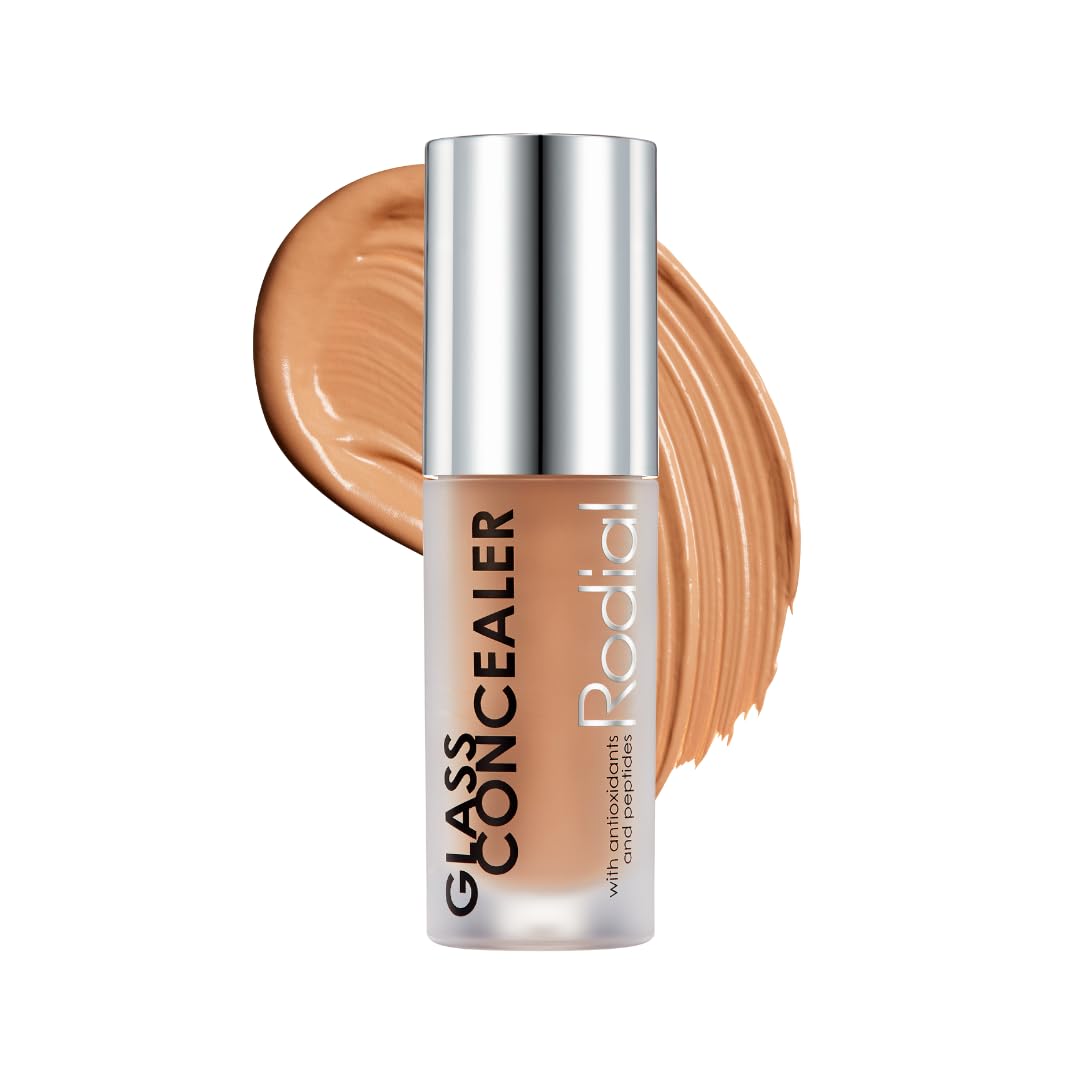 Rodial Glass Concealer Shade 3 - Luminous Full-Coverage Cream with Peptides and Antioxidants for Flawless Skin 0 1