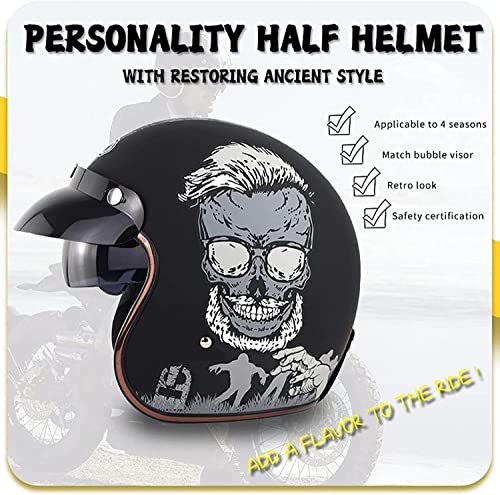 Casque motocross jet ECE de haute qualité avec lunettes intégrées couleur 1 - 4