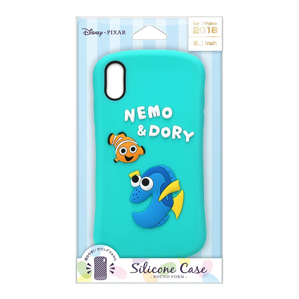PGA iPhone XR用 シリコンケース [ニモ&ドリー] PG-DCS503NEM PG-DCS503NEM