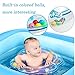 Baby Swimming Float Ring,Baby Inflatable Pool Floatie Baby Water Float Infant Swim Pool Rings for Toddler Kid Age 6-48 Months, Bathtub Toys Pool Accessories for Kids Toddlers.（Blue）