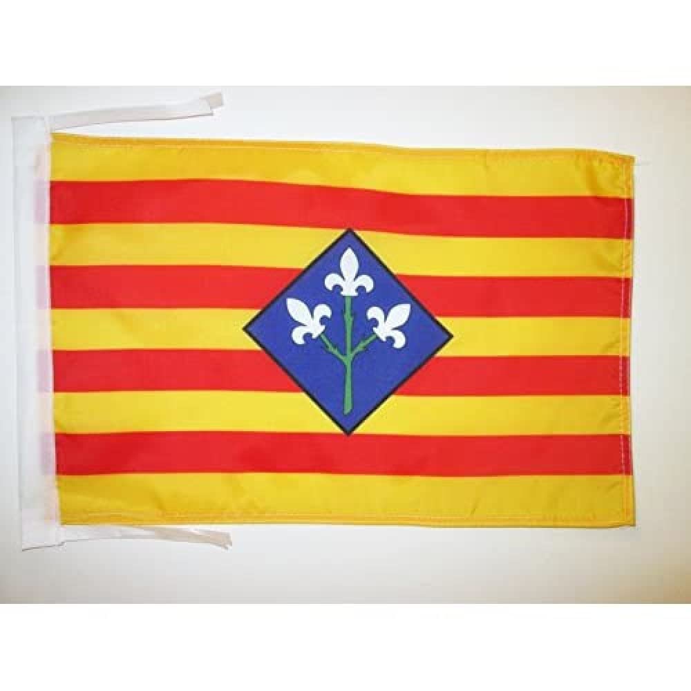 Iran Old Persia Flag 18'' x 12'' cords - Persian SMALL flags 30 x 45cm - Banner 18x12 in - AZ FLAG — view 461