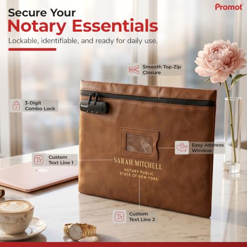 Promot Notary Bag with Lock