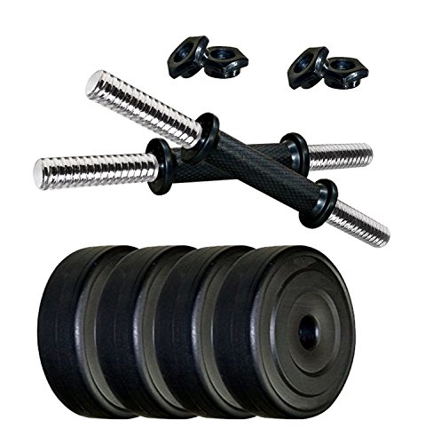 Protoner PVC Adjustable Dumbbells Set (8 Kg)