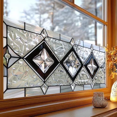 Película decorativa para ventana BlissYard 39.3x17.7 pulgadas miniatura 2