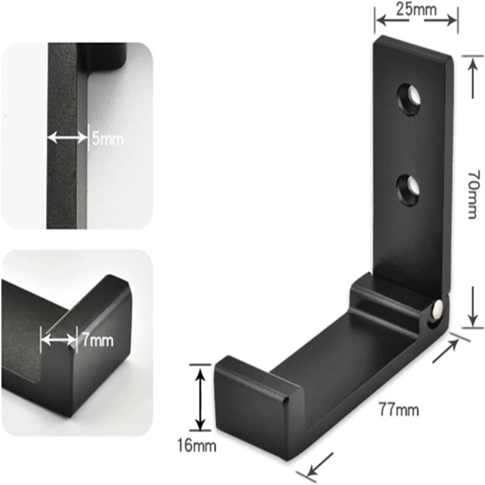 Soporte Exhibidor para Auriculares de Juego 3 Uds. Soporte para Auriculares, Colgador De Pared Plegable, Soporte De Gancho para Ropa, Accesorios para Auriculares Accesorios Gaming