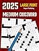 Medium Crossword Puzzle Books For Adults & Seniors: 100 Engaging Games for Seniors and Adults with Large Print for Easy Reading and Relaxation