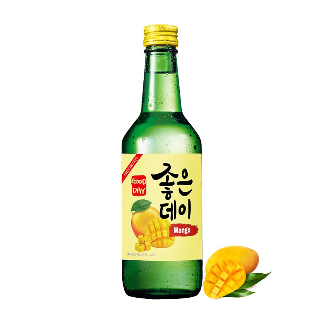Korean Good Day Mango, Beverage Drinks Mixer 12.1fl oz (360ml) - (Pack of 1)