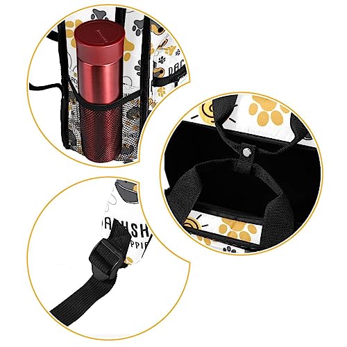 Sac à dos teckel coloré de 35 cm avec sangles ajustables confortables - 2