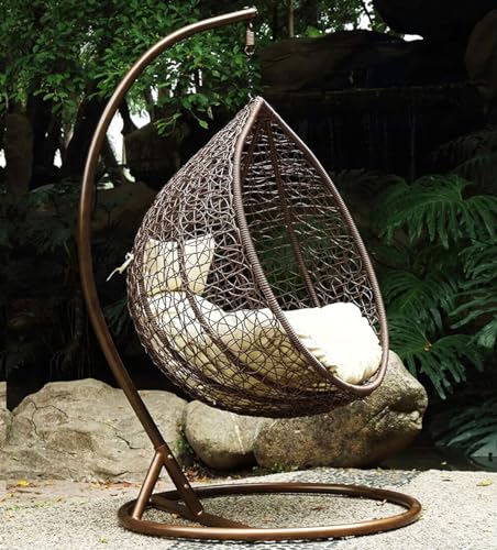 Winner Rattan Hanging Egg Chair with Cushion