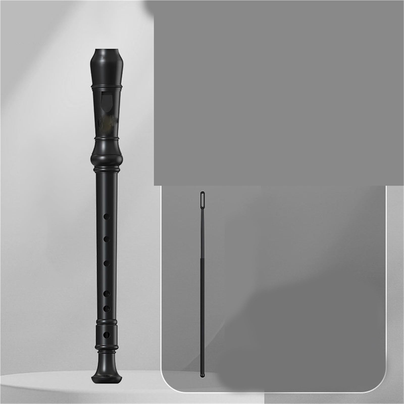 Flauta Dulce Soprano ABS (digitación Alemana) Instrumento Principiante Con Diseño De 6 Orificios Para Adultos Flauta Dulce Madera