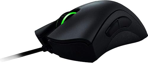 Razer DeathAdder Chroma - Mouse ergonómico multicolor para juegos, sensor de 10,000 ppp, agarre cómodo, el mouse para juegos más popular del mundo
