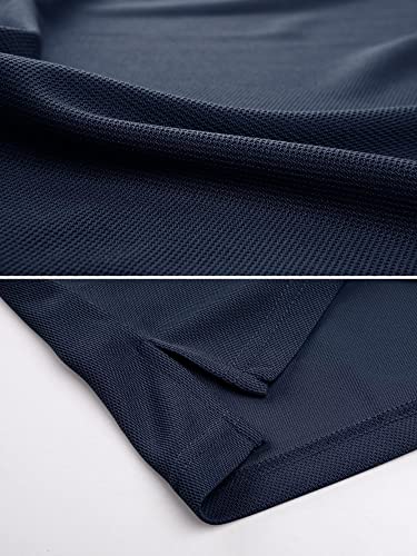 Magcomsen Polo Shirts For Men T Shirts Golf Shirts Fishing Shirts Military Shirts Tactical Shirt Short-Sleeve Work Polo Performance Quick Dry Jersey Polo Shirt #TOP3