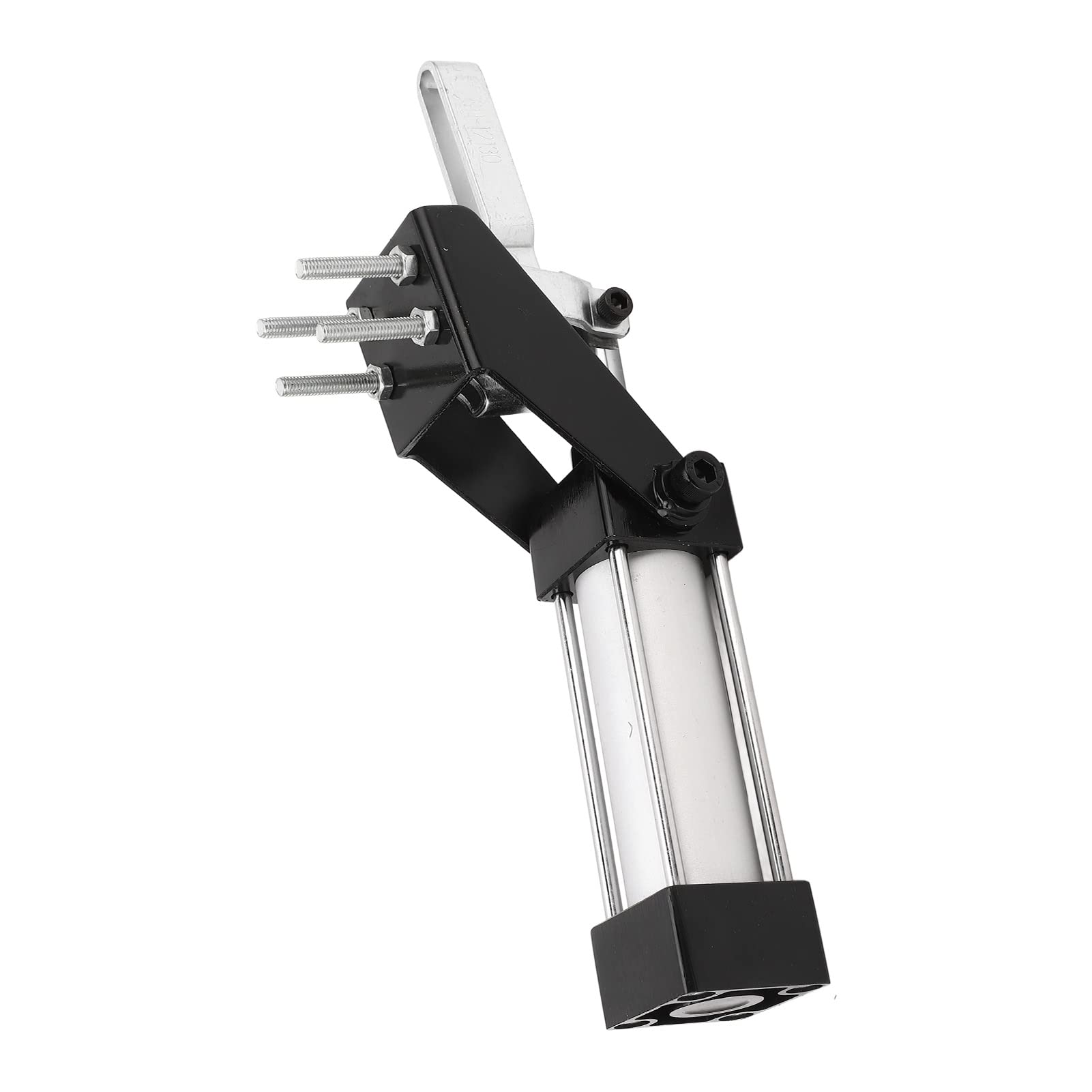 FLEXMAN Morsetto Pneumatico per Cilindro, Pinza Pneumatica con Forza di Serraggio di 227 Kg, Morsetto di Bloccaggio con Leva di Pressione per Rinforzo Piastra di Fissaggio