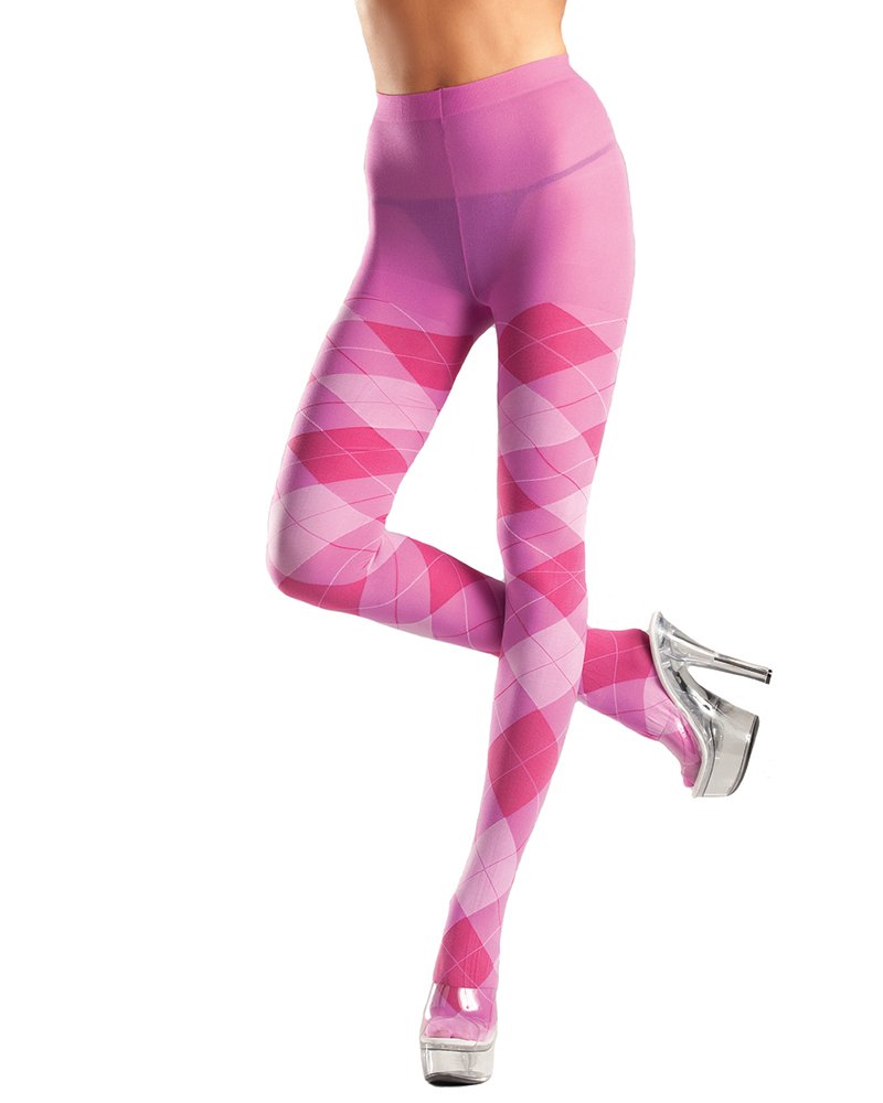 Women's plus-size Queen Size Argyle Tights A