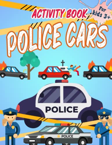 Police Cars Puzzle Book: A Fantastic Book With Appealing Activiti...