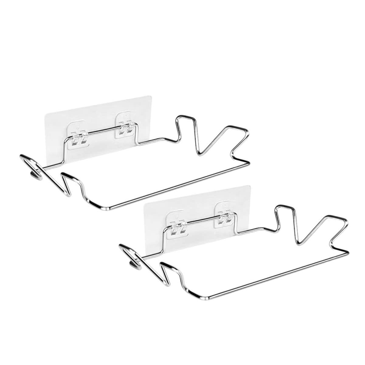 Alipis 2 Sets Kitchen Holders Stainless Rack Garbage