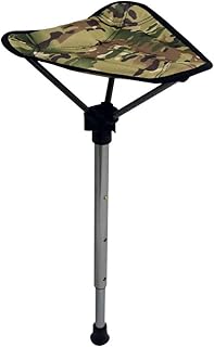 OYEFLY - Taburete plegable para camping, telescópico, plegable, plegable, plegable, ligero, para camping, pesca, picnic, viajes y senderismo