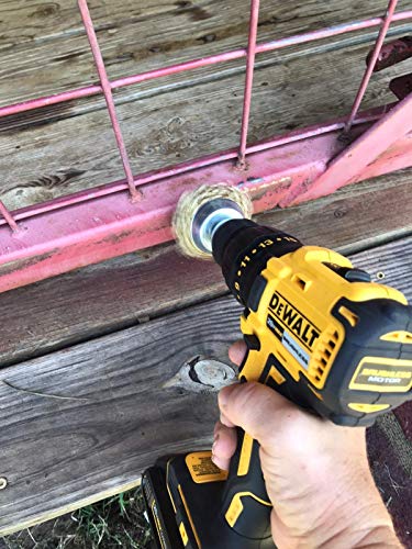 Spazzole Metalliche per Trapano con Kit Spazzola