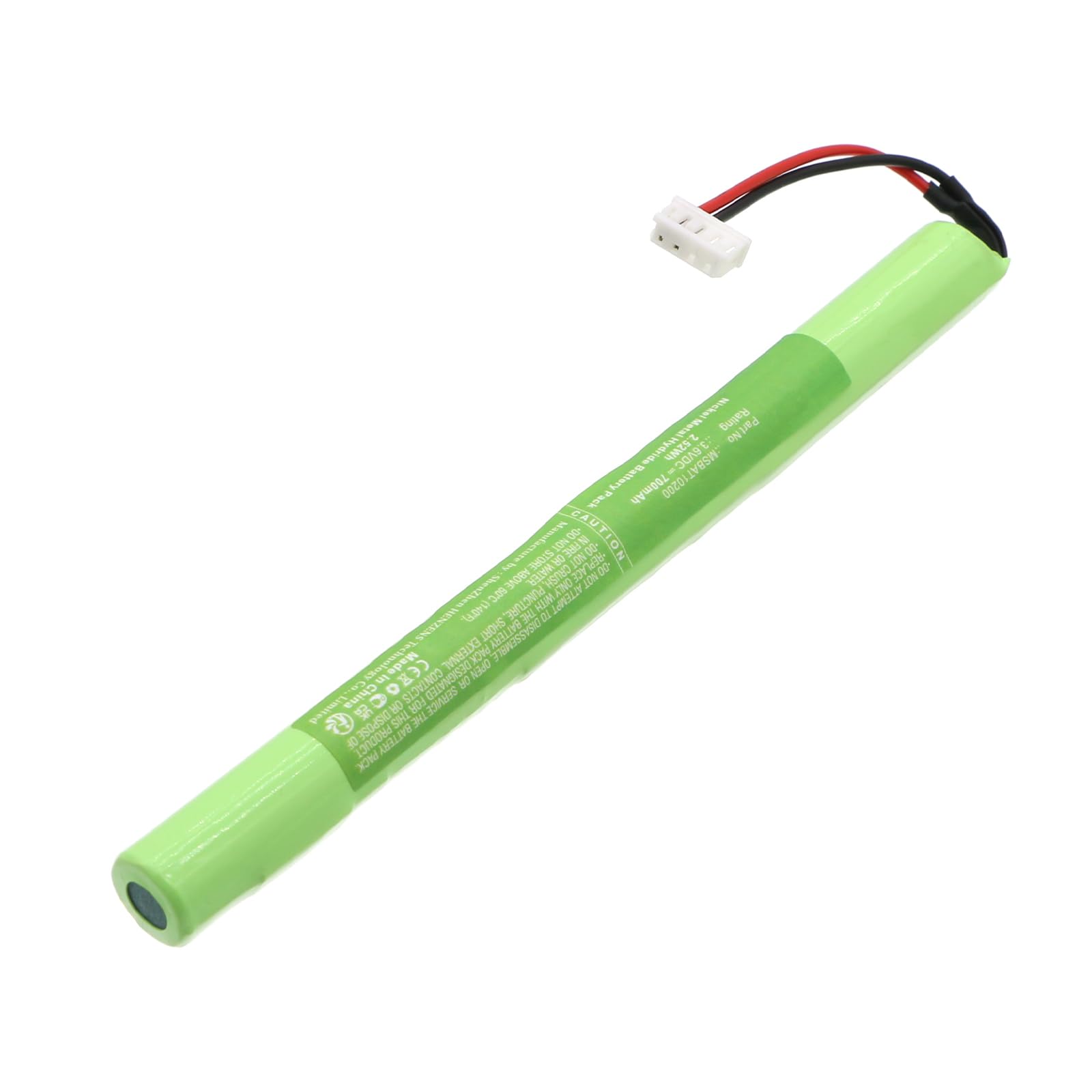 Synergy Digital PLC Battery, Compatible with Johnson Controls MS-BAT1020-0 PLC, (Ni-MH, 3.6V, 700mAh) Ultra High Capacity, Replacement for Johnson Controls MS-BAT1020-0 Battery
