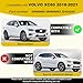 Goholy Car Front Bumper Tow Hook Cover Compatible with Volvo XC60 2018 2019 2020 2021 Trailer Cover Cap 39846406 398464065 31425165 Small Lid Towing Eye Cap Crystal White Right Passenger Side