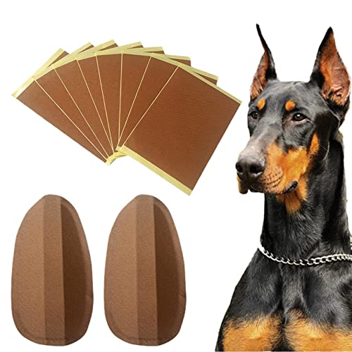 SKUDA Hundeohr-Aufstehhilfe | Fixiertes Dobermann-Hundeohr-Posting-Kit | Unterstützt das vertikale Werkzeug zur Ohrkorrektur für Dobermann, Samojeden und Deutschen Schäferhund