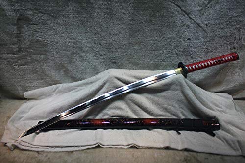 GLW Sword Japanese Samurai Sword Katana High Carbon Steel Full Tang Blade Sharp #1931