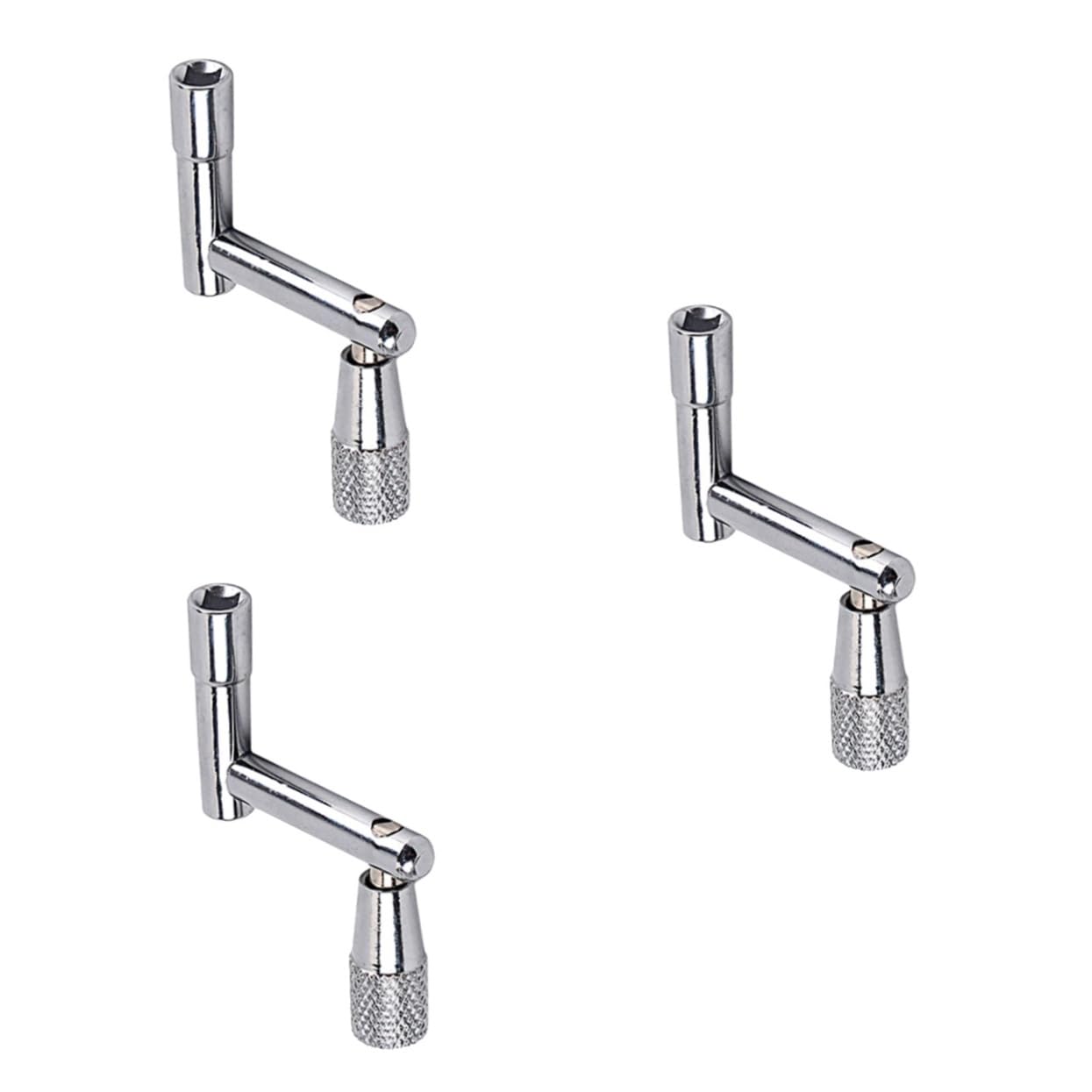 NULYLU 3pcs z Shape Metal Drum Tuning Key Heavy Duty Drum Wrench Easy Use for