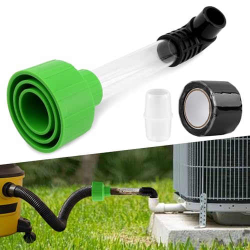 AC Drain Line Unclogger Tool, HVAC to PVC Pipe AC Drain Line Cleaner Tool, Universal Attachment to Evacuate & Unclog AC-Drain-Lines(COLOR:Green) by Oryqvane - Used condition - Image 8