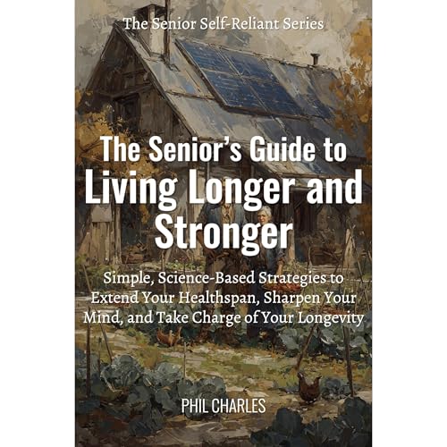 The Senior's Guide to Living Longer and Stronger Audiolibro Por Phil Charles arte de portada